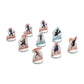Renegade Game Studios G.I. Joe RPG Standees & Bases, 338 Character Tokens