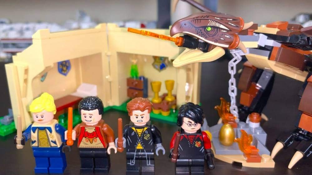LEGO Harry Potter and The Goblet of Fire Hungarian Horntail Triwizard Challenge 75946 Building Kit (265 Pieces)