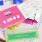Morihaza Mahjong Card Line Reader 4PCS, Reading Trackers for Kids & Adults, Guided Reading Strips with 4 Color Highlight, Mahjong Gifts for Women
