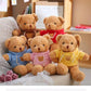 Sibupue Teddy Bear Stuffed Animals Soft Plush Cute Teddy Bear Doll for Boys Girls 11.8in (taidi Xiong huanse)