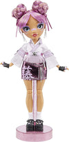 Rainbow High Lila Yamamoto- Mauve Purple Fashion Doll. 2 Designer Outfits to Mix & Match with Accessories, for Kids 6-12 Years Old and Collectors