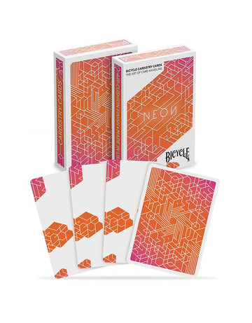 Bicycle Neon Blue Aurora Cardistry Deck (Not A Playable Deck)