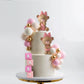 Bear Cake Toppers Balls Cake Decorations with BABY Letters for Baby Shower Gender Reveal Bear Themed Birthday Party Supplies (Girl)