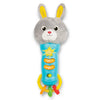Bambiya Bunny Baby Teething Toy for 6 Months and Up - Baby Teether, Rattle & Musical Toy with Lights, Fun Sound Effects - Baby Toy Gift for Ages 6