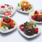 ThaiHonest 5 Dollhouse Miniatures Pancake & Cake Food Supply Handcrafted,Tiny Food