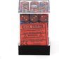 Chessex DND Dice Set D&D Dice-12mm Gemini Blue, Red, and Gold Plastic Polyhedral Dice Set- for Dungeons and Dragons Dice Includes 36 Dice - D6