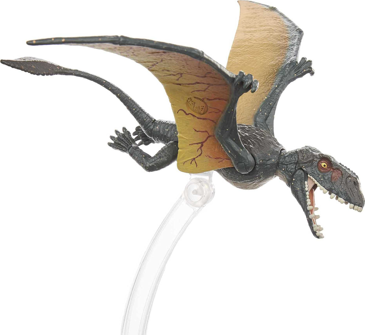 Jurassic World Toys World Amber Collection Dimorphodon Flying & Crouching Dinosaur Figure Collectibles 2-Pack Toy 6-in Scale, Posable Joints,