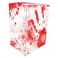 BattleCat Zone Red Blood Splatter Box Protector - 0.5mm Thick Protective Plastic Case Compatible with 4-Inch Funko Pop Figures - 2-Buckle Design