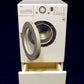 Dollhouse Miniature Modern Front Load Washing Machine w/ Riser