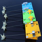 Fujiyuan 1 Package DIY Remote Control Boat Propeller Watercraft Dual Motor Shaft RC Module Hobby 180 Type Blue Base Plate