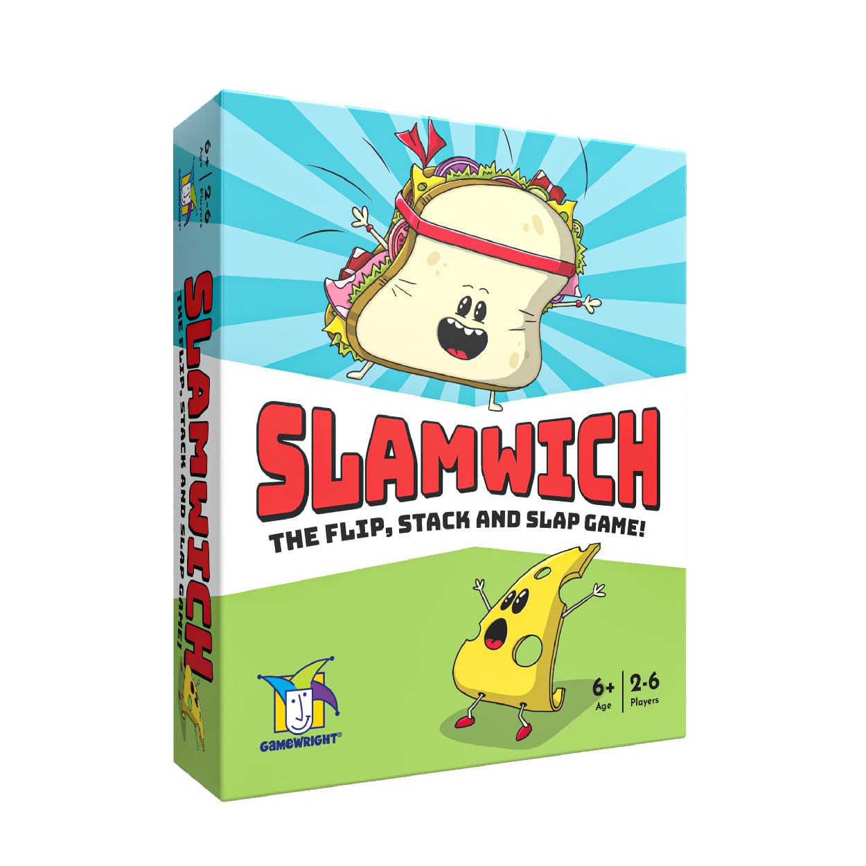 Gamewright - Slamwich - A Fast Flipping Card Game for Kids - Ages 6 and Up - Great for Family Game Night!