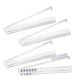C&H Solutions American Mahjong All-In-One Transparent Tile Rack & Pusher Arm,Clear Combo Racks With Pushers- Set of 4 By C&H®