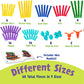 POPULAR PLAYTHINGS Playstix, Building Sticks Kit for Kids, Construction Stem Building Toy Gift for Boys & Girls - Flexible Set 68 Piece