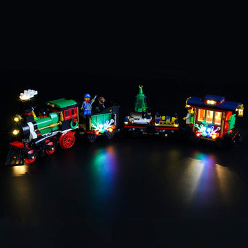 Lightailing Light Set for (Creator Expert Winter Holiday Train) Building Blocks Model - Led Light kit Compatible with Lego 10254(NOT Included