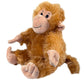 We Stuff 'em...You Love 'em! Cuddly Soft 16 Inch Stuffed Long Hair Monkey Plush Toy
