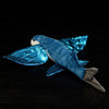 Frankiezhou Home Realistic Flying Fish Stuffed Animals - Simulation 18.5" Blue Lifelike Flying Fish Plush Toy, Super Soft Sea Creatures Model Plush