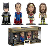 Funko Wacky Wobbler: Batman vs Superman - Minis Action Figure (4 Pack)