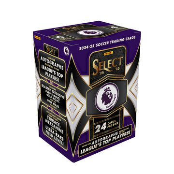 2024-25 Panini Select English Premier League Blaster Box - EPL Soccer Trading Cards - Blaster-Exclusive Parallels, Rookies & Inserts - Official Panini
