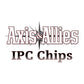 Renegade Game Studios Axis & Allies IPC Chips - 75 Weighted Tokens, 1-5-10 Denominations, Storage Tray
