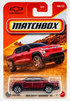 Matchbox 2024 Chevy Silverado EV [Red] 108/125, 1:64 Scale Diecast Toy Vehicle