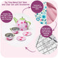 Badger Basket Elegant Tea Time Metal Doll Table and Chair Set with Accessories for 18 to 20-Inch Dolls - Perfect for Playtime Tea Parties