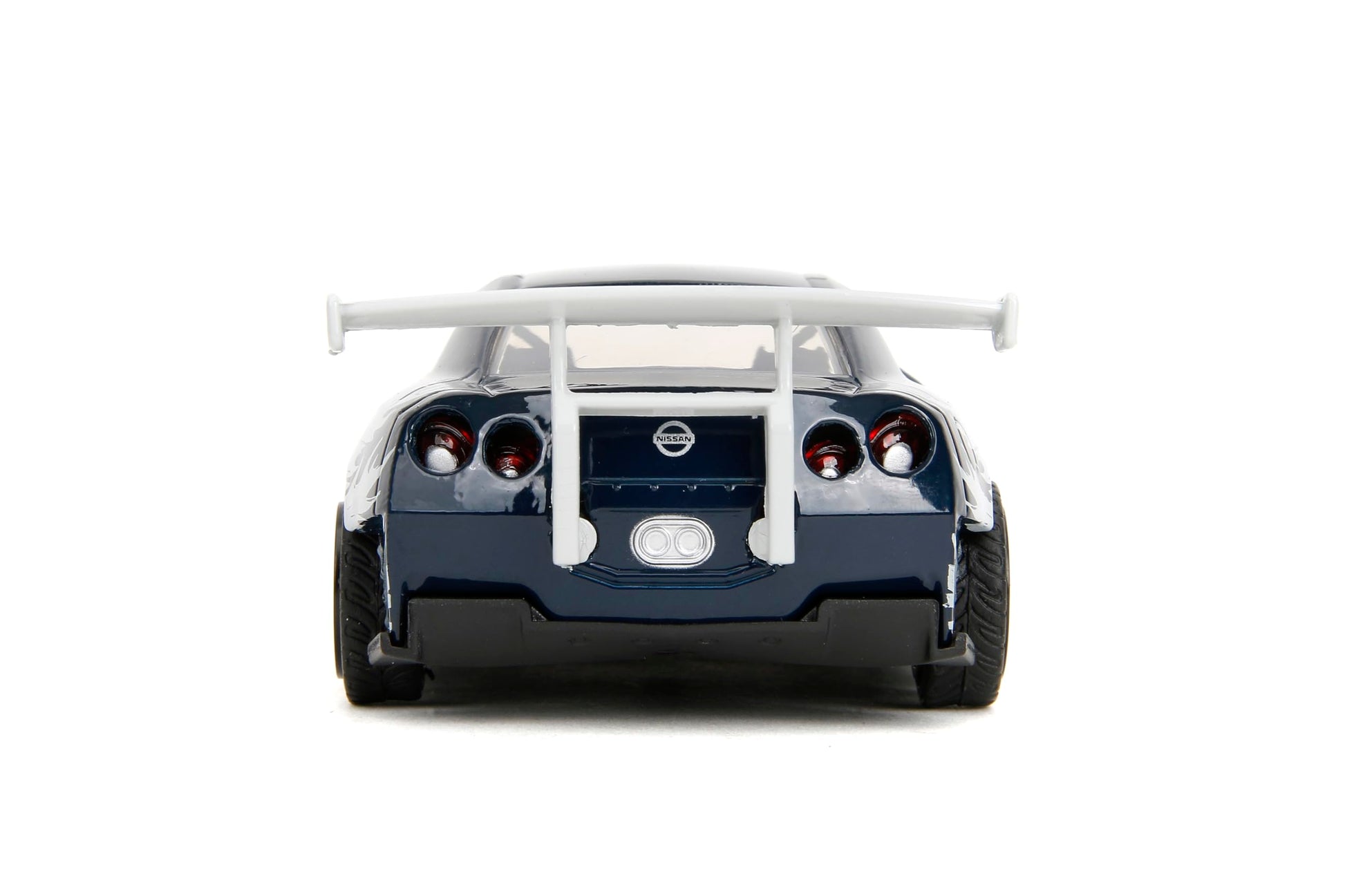 Jada Hollywood Rides 1:32 Scale Die-Cast 2009 Nissan GT-R (R35) Ben Sopra Godzilla - Opening Doors, Rubber Tires - Collectible for Adults - Toho