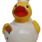 Waddlers Brand Rubber Duckies That Float Upright, Master Chef Rubber Ducky Birthday Party Gift, Cooking Lovers Gift