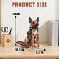 German Shepherd Dog Building Set,Movable Ears,Tail,Legs,Dog Building Block for Adults Kids,Boys and Girls,1235 pcs Animals Creator Building-Bricks