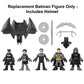 Replacement Part for Imaginext Super-Friends Playset - HML03 ~ Replacement Poseable Batman Figure ~ Includes Helmet