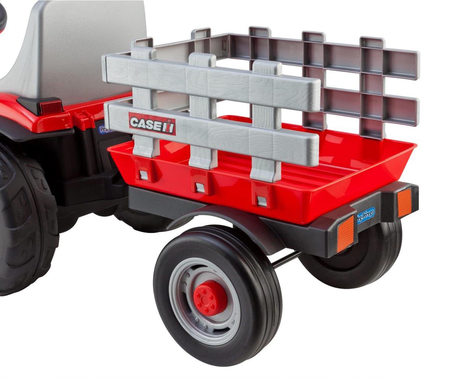 Peg Perego Case IH Little Tractor and Trailer