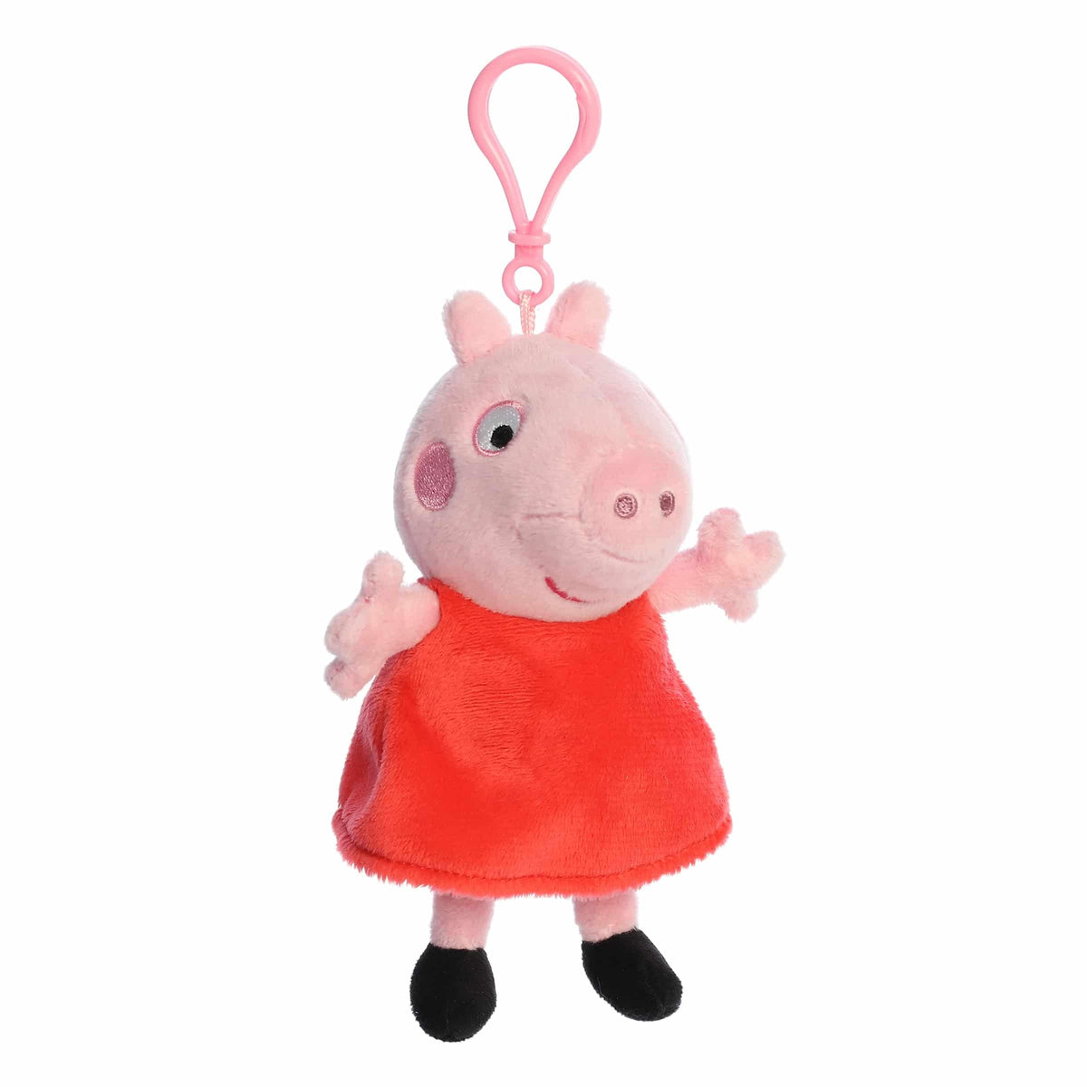 Aurora Peppa Pig 4.5" Peppa Pig Playful Clip-On