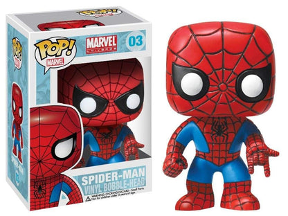 Funko POP! Marvel 4 Inch Vinyl Bobble Head Figure - Spider Man