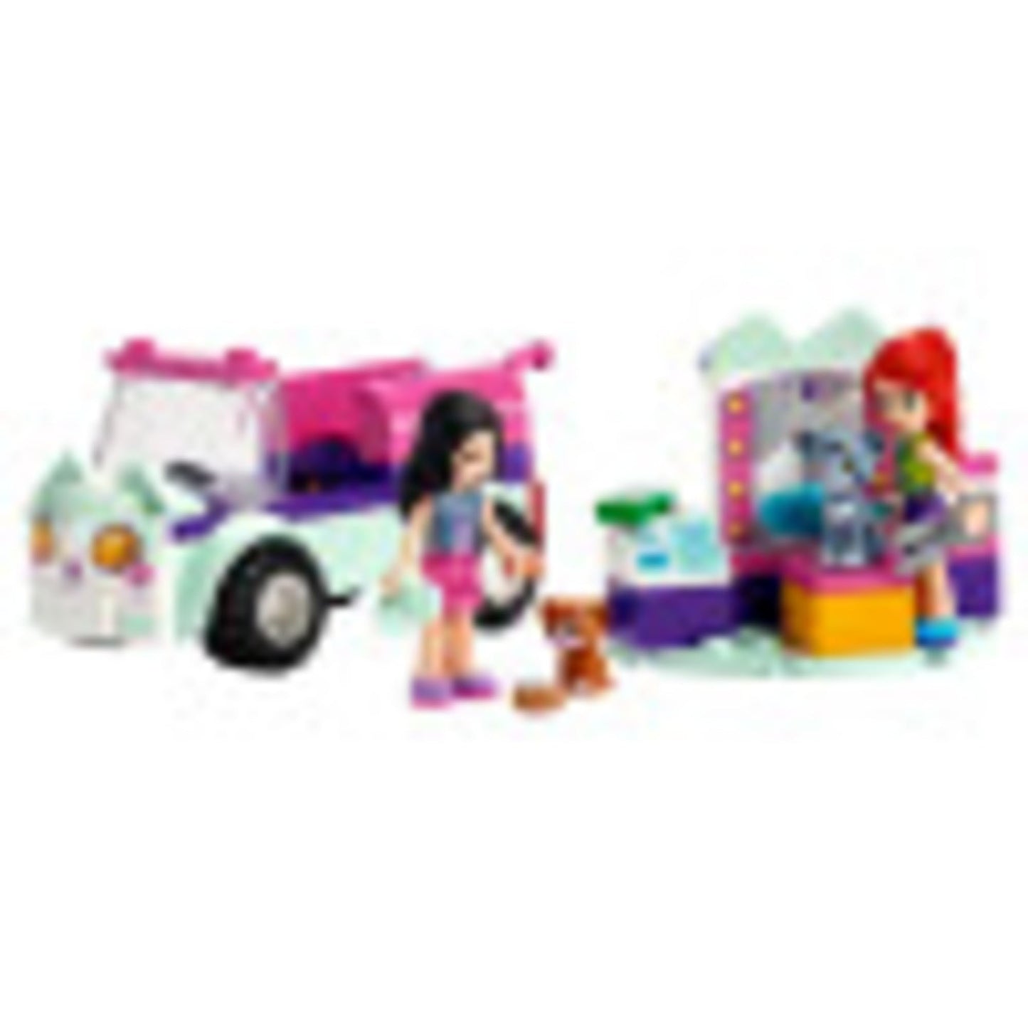LEGO Friends Cat Grooming Car 41439 Building Kit; Collectible Toy That Makes a Great Holiday or Birthday Gift Idea, New 2021 (60 Pieces)