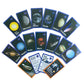 Richardy 17Pcs Flash Cards and 1Pcs Poster Space Solar System Star Kids Flash Cards&Poster Children Games Early Learning Toys Baby Card