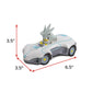 NKOK 1/28 Scale 2.4GHz RC Sonic 2PK RC Sonic & Silver; Officially Licensed; Full Function Radio Control; Detailed 6.5” Vehicle and Character; Grippy