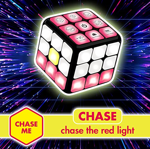 UNIQUE KIDS Flashing Cube Electronic Memory & Brain Game | 7-in-1 Handheld Game for Kids | STEM Toy for Boys & Girls | Fun Gift Toy for Ages 6-12