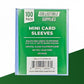 Mini Card Soft Sleeves for Mini Cards or Stickers 2 3/8" x 3 1/4" - 100 Pack