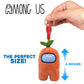 Just Toys LLC Among US 3" Plush Backpack Hangers