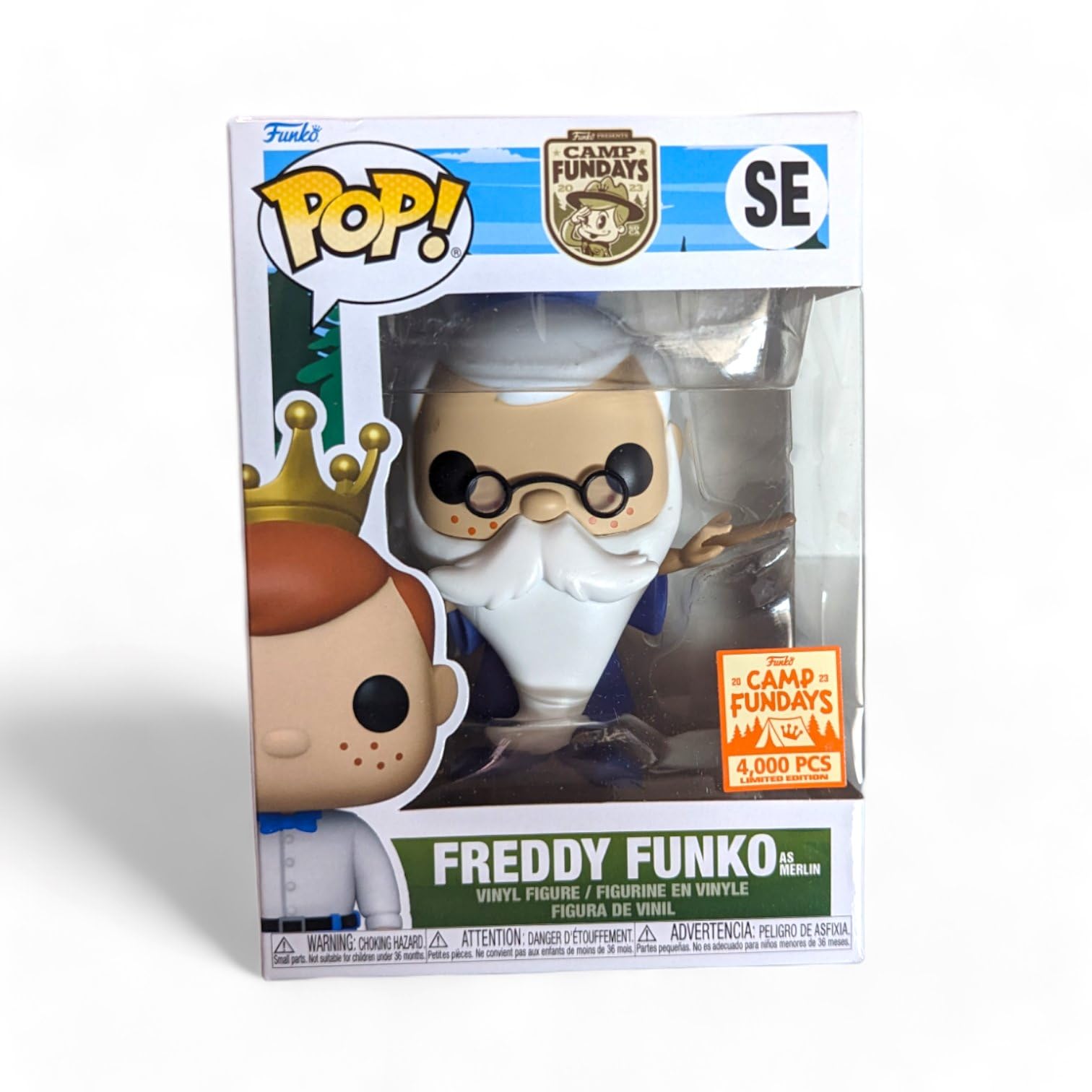 Funko Pop! Originals: - Freddy as Merlin (Limited to 4000 Pieces)
