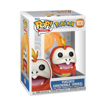 Funko Pop Games: Pokemon - Fuecoco - Collectable Vinyl Figure - Gift Idea - Official Merchandise - Toys for Kids & Adults - Video Games Fans - Model