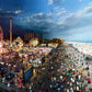 4D Cityscape Puzzle - Stephen Wilkes Coney Island, Day to Night (10006)