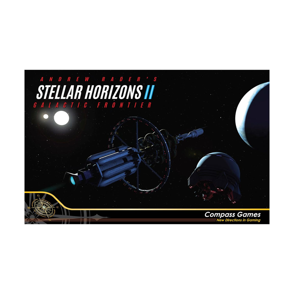 Compass Games Andrew Rader's Stellar Horizons 2: Galactic Frontier