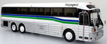 Iconic Replicas Eagle Model 10 Diecast Coach Bus Voyageur (Canada) Livery 1:87-HO Scale New in The Box