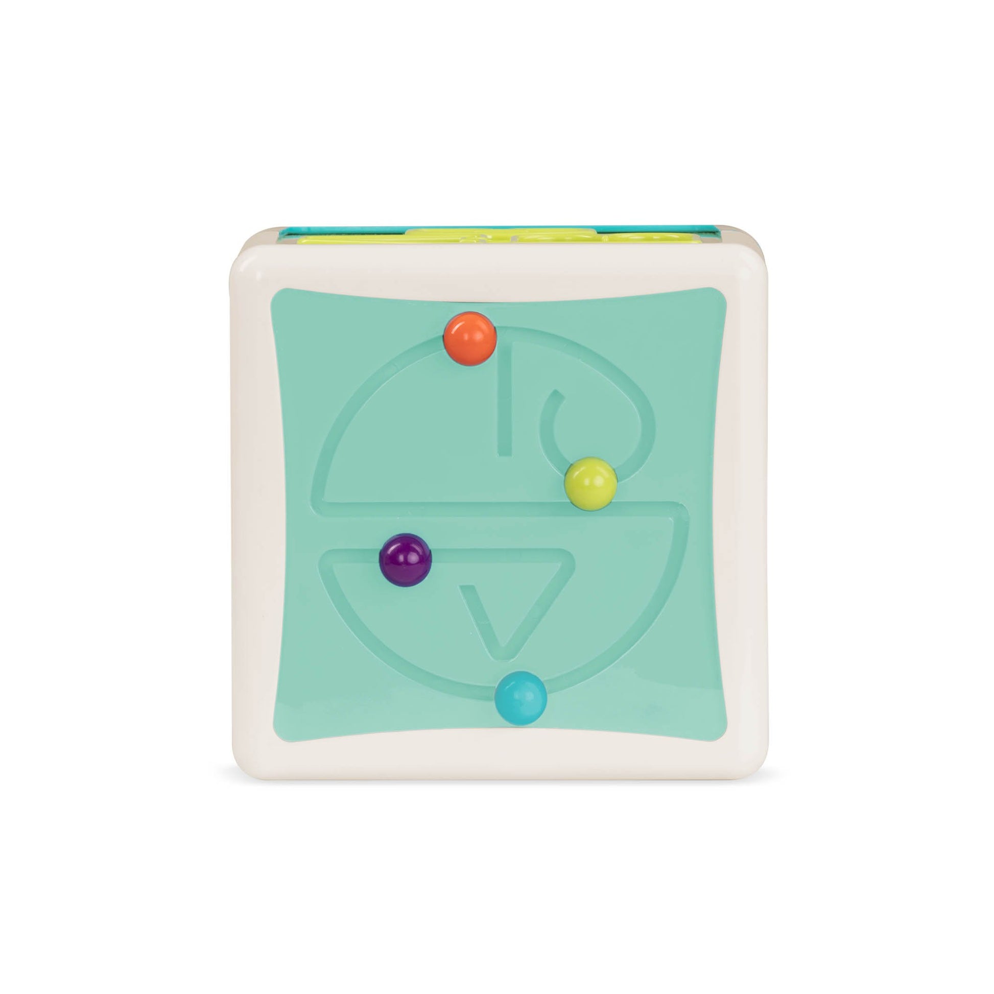 Battat Shapes, Numbers and Letters Sorting Activity Cube Bead Maze, Toddler
