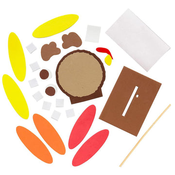 Fun Express Thanksgiving Turkey Placeholder Craft Kit - Makes 12