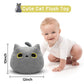 LSYDCARM Gray Cat Plush Pillows Toys, 12inch Kawaii Gray Cat Stuffed Animals Plush Toys, Cute Soft Cat Plushie Stuffed Kitten for Birthday Valentines