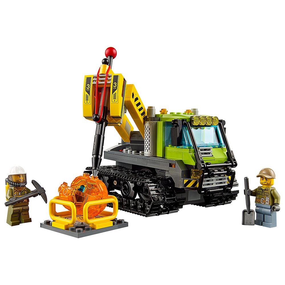 LEGO City Volcano Explorers 60122 Volcano Crawler Building Kit (324 Piece)