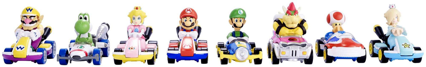Hot Wheels GBG30 Mario Kart 1:64 Die-Cast Toad with Sneeker Vehicle