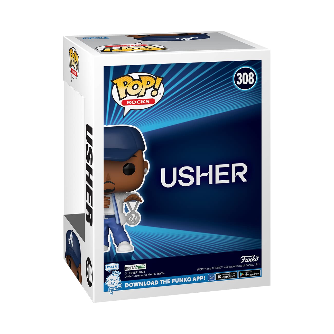 Funko POP! Rocks: Usher - Yeah! - Collectable Vinyl Figure - Gift Idea - Official Merchandise - for Kids & Adults - Music Fans - Model Figure for