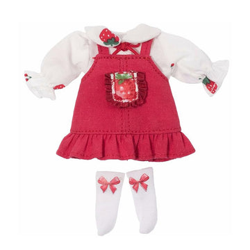 niannyyhouse OB11 BJD Doll Clothes Dress Set, 1/12 Scale, 4.3 inch Action Figure Outfit (H1)